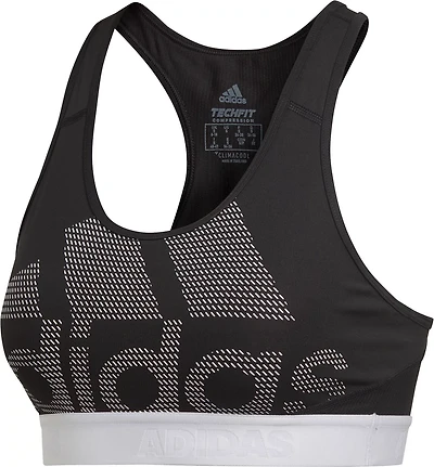 adidas Women's Don't Rest Alphaskin Medium Support Racerback Sports Bra