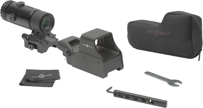 Sightmark Ultra Shot 1x35mm and 3x Magnifier Combo