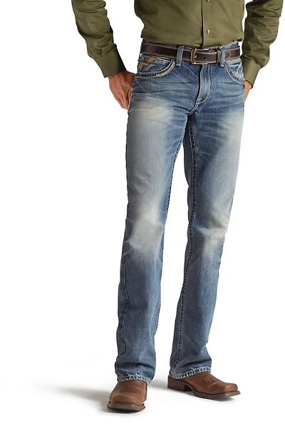 Ariat Men's M5 Slim Gambler Stackable Straight Leg Jeans
