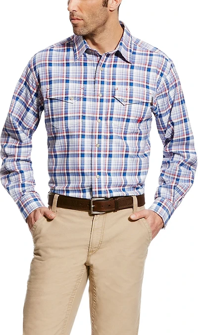 Ariat Men's FR Karnes Snap Work Shirt