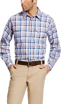 Ariat Men's FR Karnes Snap Work Shirt
