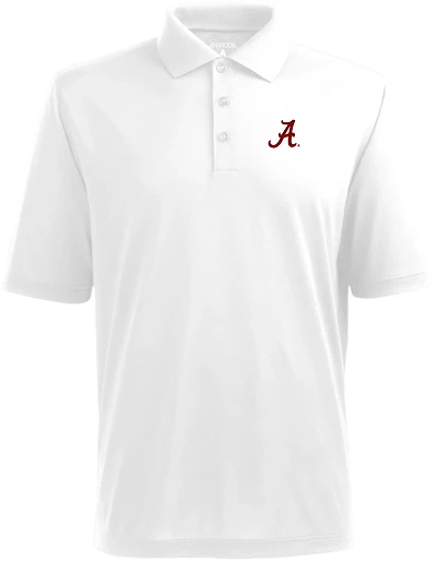 Antigua Men's University of Alabama Piqué Xtra-Lite Polo