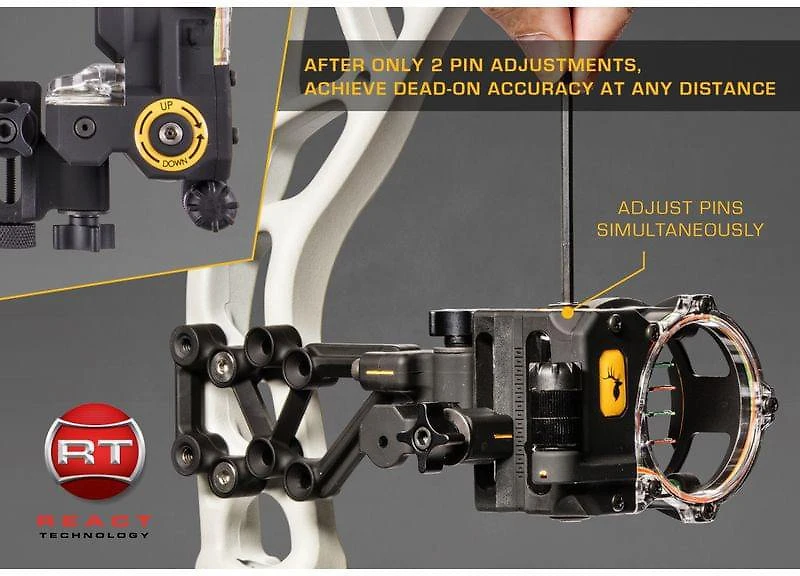 Trophy Ridge React H4 0.019 4-Pin Bow Sight