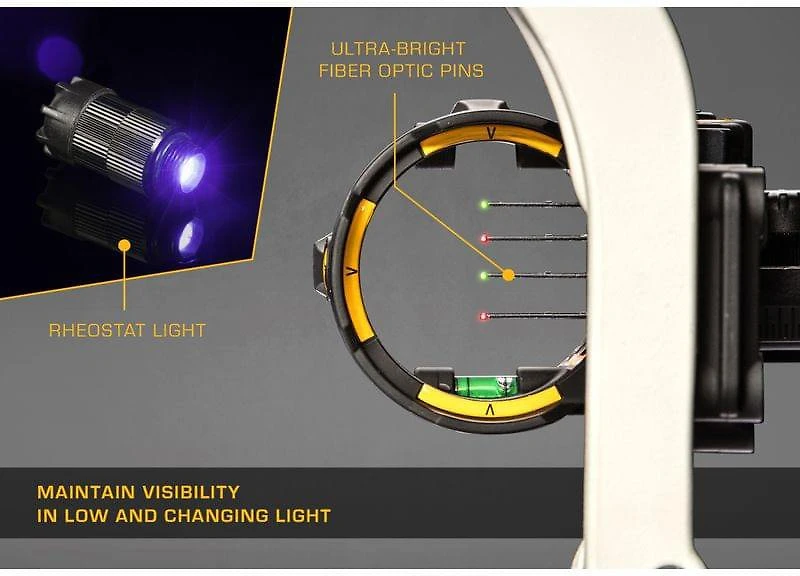 Trophy Ridge React H4 0.019 4-Pin Bow Sight