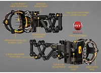 Trophy Ridge React H4 0.019 4-Pin Bow Sight