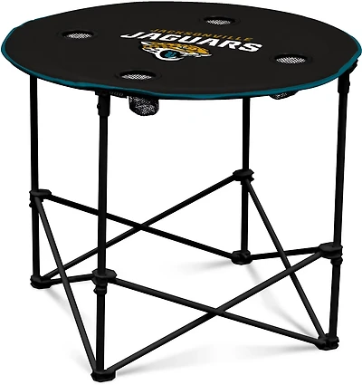 Logo Jacksonville Jaguars Round Portable Table