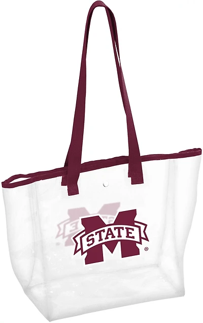 Logo Mississippi State University Clear Tote Bag