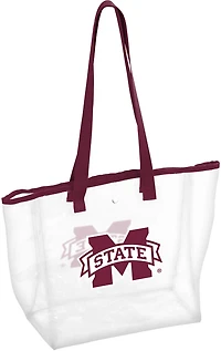 Logo Mississippi State University Clear Tote Bag
