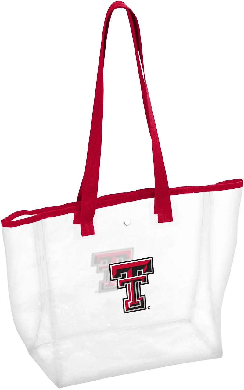 Logo Texas Tech University Clear Tote Bag