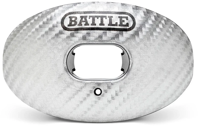 Battle Adults' Carbon Chrome Oxygen Football Mouth Guard