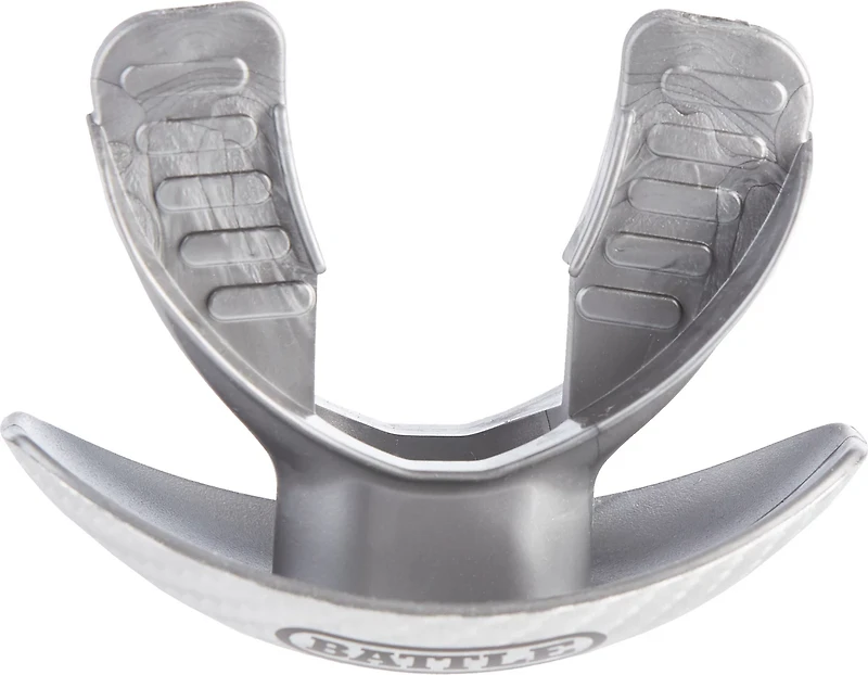 Battle Adults' Carbon Chrome Oxygen Football Mouth Guard