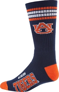 For Bare Feet Adults' Auburn University 4-Stripe Deuce Socks