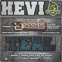 HEVI-Shot® HEVI-Teal 12 Gauge Shotshells - 25 Rounds