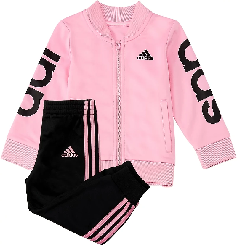 adidas Girls' Linear Jacket Set