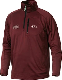 Drake Waterfowl Men's Mississippi State University Breathlite 1/4 Zip Pullover