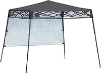 ShelterLogic Go Hybrid 7 ft x 7 ft Slant-Leg Pop-Up Canopy with Half Wall