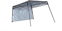 ShelterLogic Go Hybrid 7 ft x 7 ft Slant-Leg Pop-Up Canopy with Half Wall