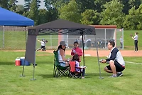 ShelterLogic Go Hybrid 7 ft x 7 ft Slant-Leg Pop-Up Canopy with Half Wall