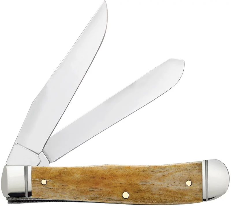 WR Case & Sons Cutlery Co Smooth Antique Bone Trapper Knife