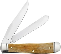 WR Case & Sons Cutlery Co Smooth Antique Bone Trapper Knife