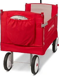 Radio Flyer Kids' 3-in-1 EZ Fold Wagon with Canopy