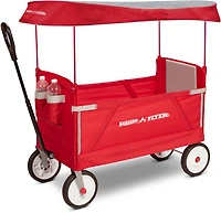 Radio Flyer Kids' 3-in-1 EZ Fold Wagon with Canopy