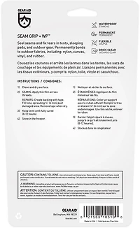 Gear Aid Seam Grip Waterproof Sealant and Adhesive
