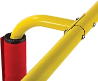 Franklin 8 ft 6 in x 5 ft 6 in Authentic Steel Football Goal Post