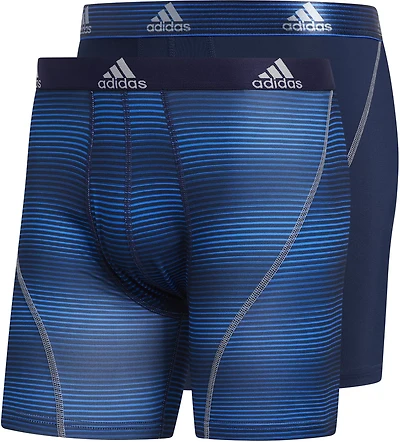 adidas Men's Sport Performance climalite Graphic Trunks 2-Pack