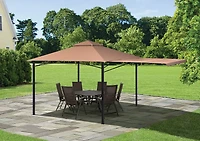 ShelterLogic Redwood 11 ft x 11 ft Canopy Gazebo