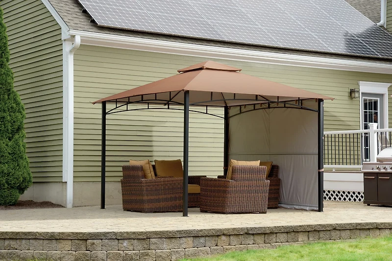 ShelterLogic Redwood 11 ft x 11 ft Canopy Gazebo