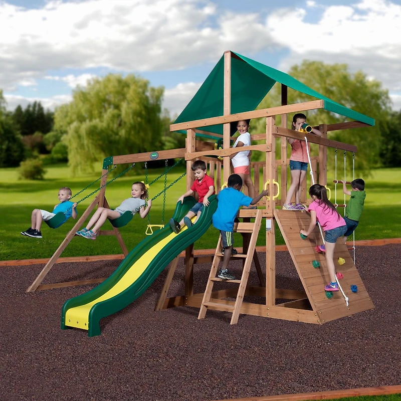 Backyard Discovery Mount McKinley Swing Set
