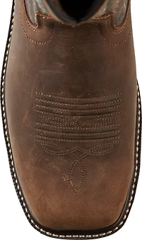 Brazos Men's Bandero Camo Steel Toe Wellington Work Boots