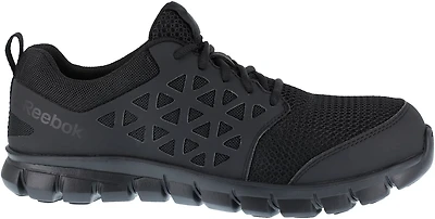 Reebok Women's Sublite Cushion Composite Toe Lace Up Work Shoes