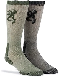 Browning Poplar Wool Boot Socks 2 Pack