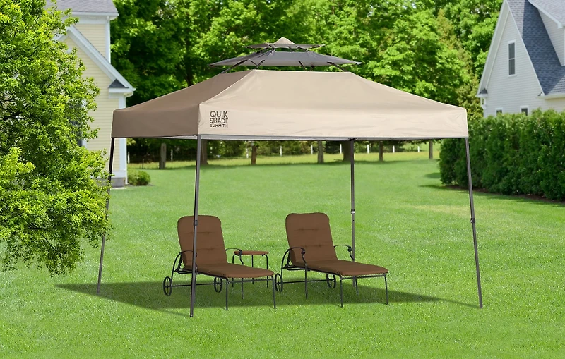 ShelterLogic Quik Shade Summit SX100 10 ft x 10 ft Straight-Leg Pop-Up Canopy