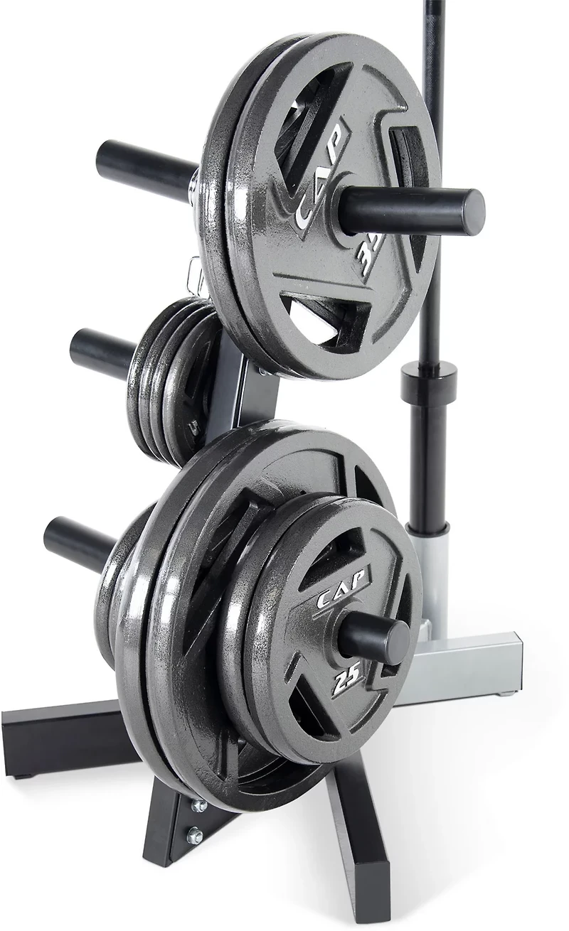 CAP Barbell 2 in Olympic Plate Tree Storage Rack
