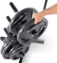 CAP Barbell 2 in Olympic Plate Tree Storage Rack