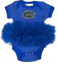 Two Feet Ahead Infants' University of Florida Pin Dot Tutu Creeper