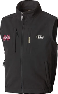 Drake Waterfowl Men's Mississippi State University Layering Vest