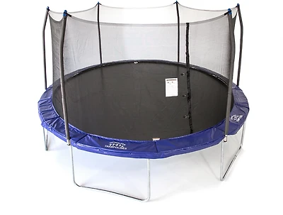 Skywalker Trampolines 16 ft Oval Sports Arena Trampoline with Enclosure and Games