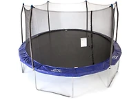 Skywalker Trampolines 16 ft Oval Sports Arena Trampoline with Enclosure and Games