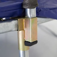 Skywalker Trampolines 16 ft Oval Sports Arena Trampoline with Enclosure and Games