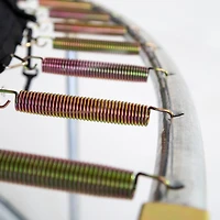 Skywalker Trampolines 16 ft Oval Sports Arena Trampoline with Enclosure and Games