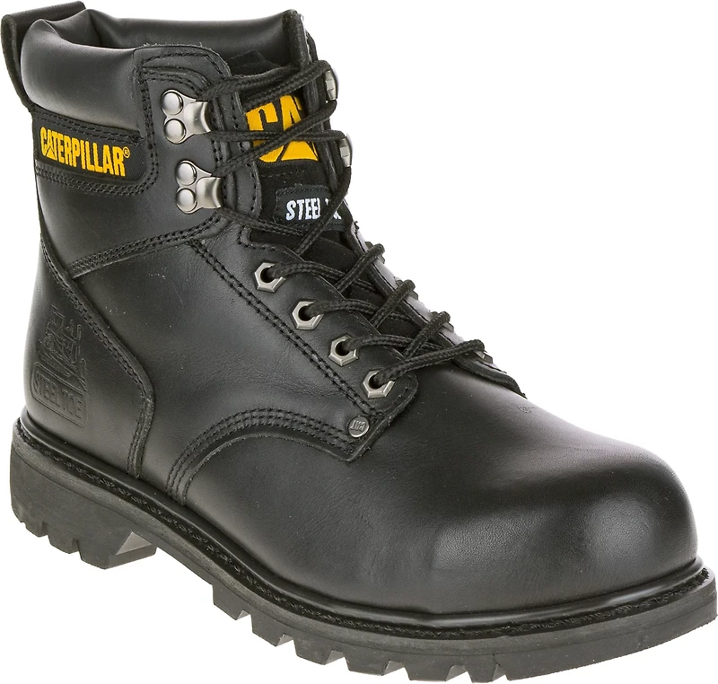 Cat Footwear Men's Second Shift EH Steel Toe Lace Up Work Boots