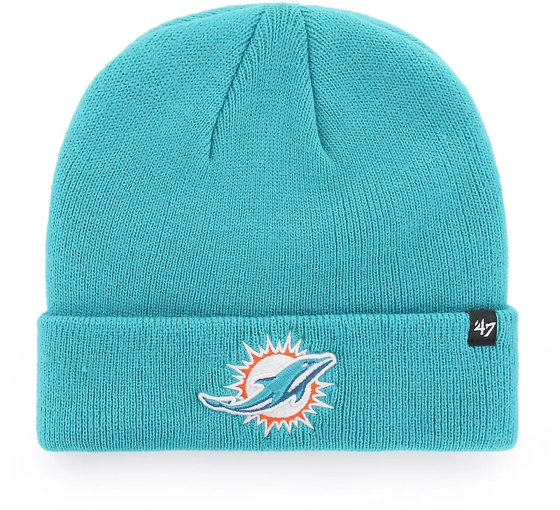'47 Miami Dolphins Raised Cuff Knit Hat
