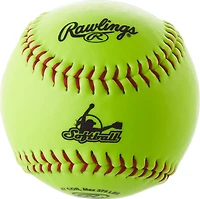 Rawlings 12 in Travel Practice Fast-Pitch Softballs 6-Pack