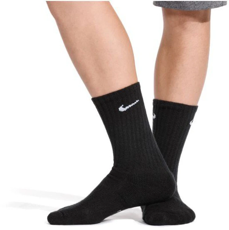 Nike Boys' Performance Cushioned Crew Training Socks 6 Pack