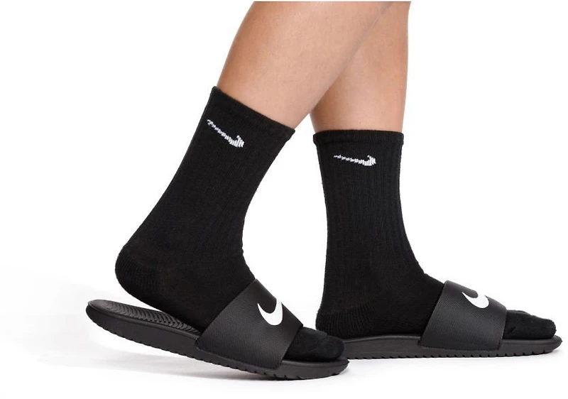 Nike Boys' Performance Cushioned Crew Training Socks 6 Pack