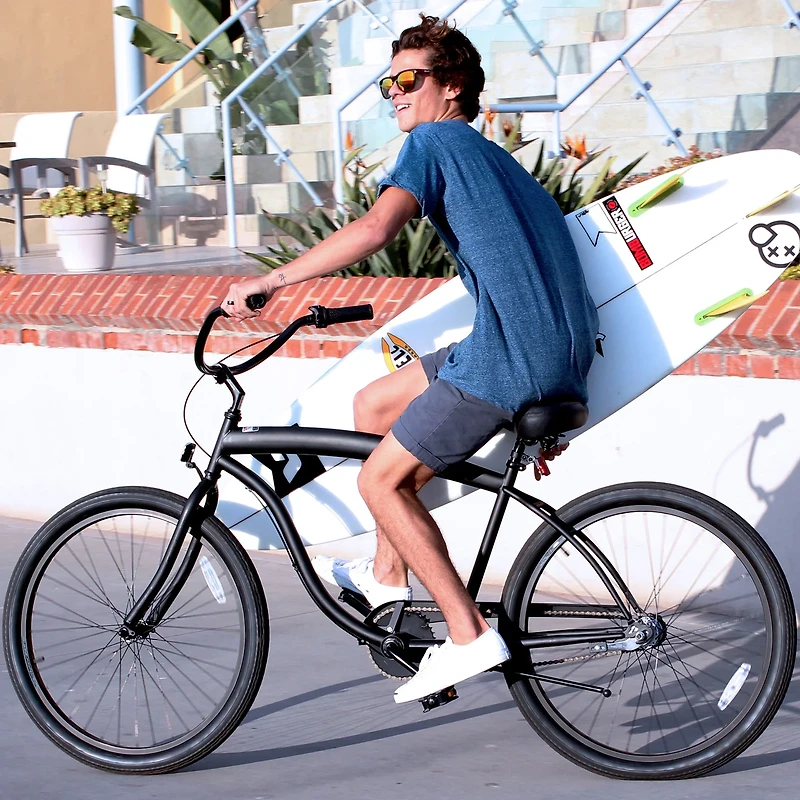 sixthreezero Men's In the Barrel 26 in 3-Speed Beach Cruiser Bike